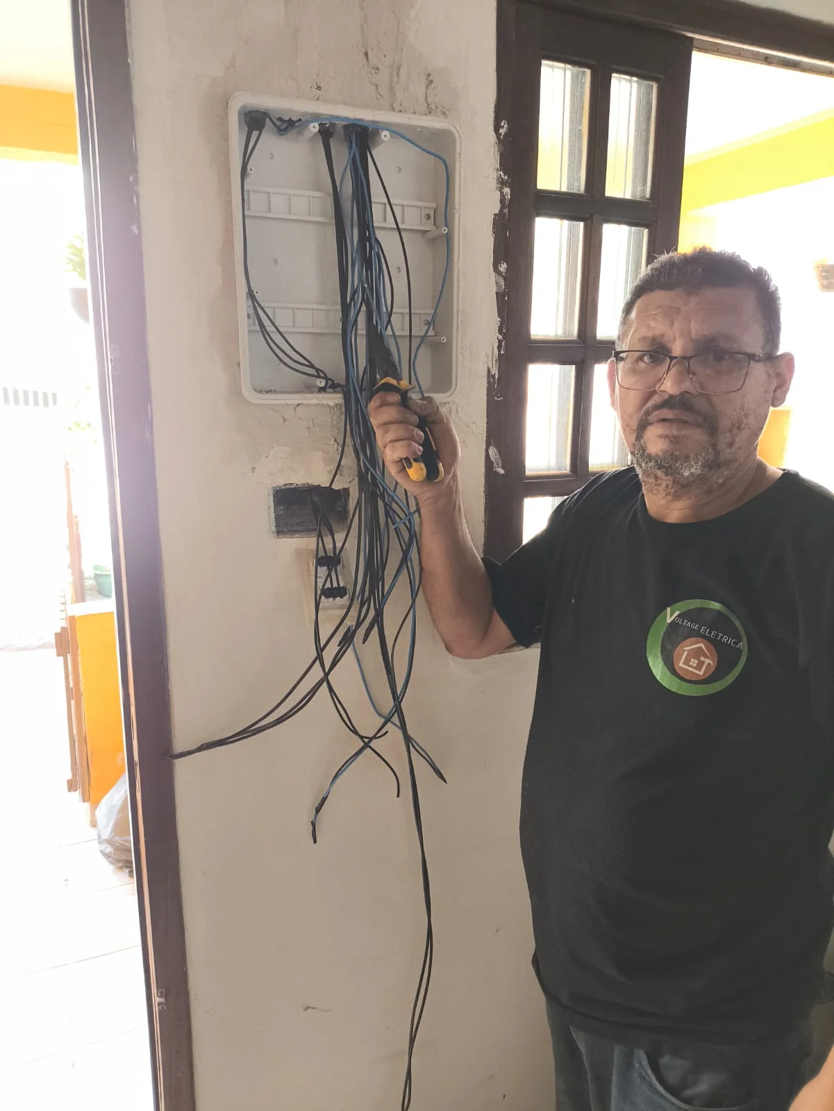 Troca Completa de Fiação Elétrica