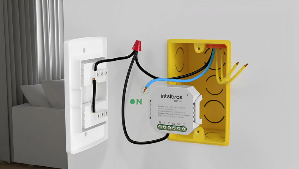 Instalação de Tomada Inteligente