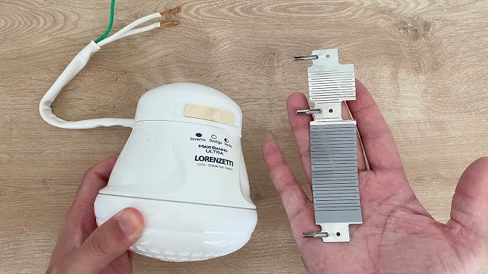 Troca de resistência de chuveiro